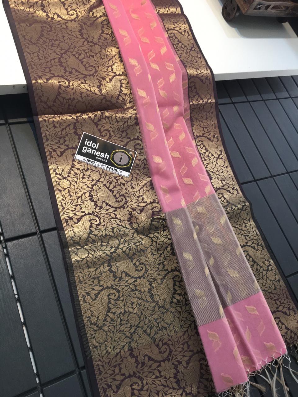 IG160 lite weight kanchi kora sarees