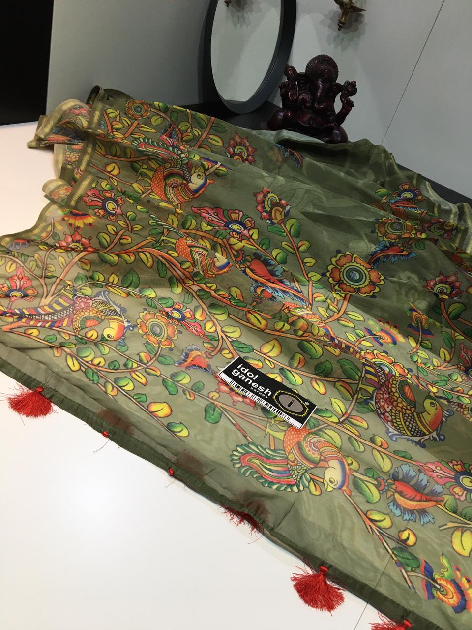 IG1655 Lite weight pure chanderi