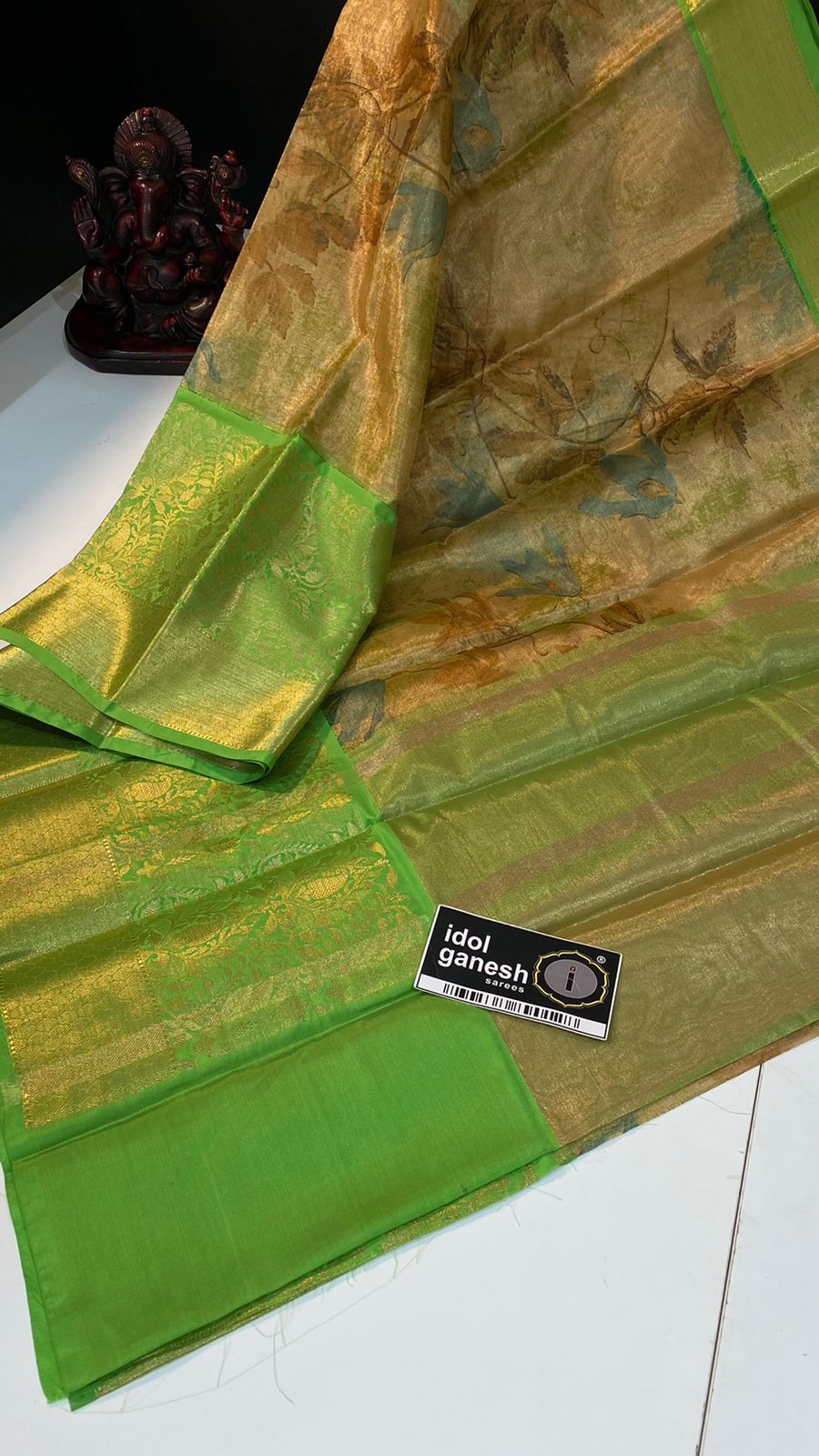 IG1708 Lite weight Kanchi weaving tissue sarees
