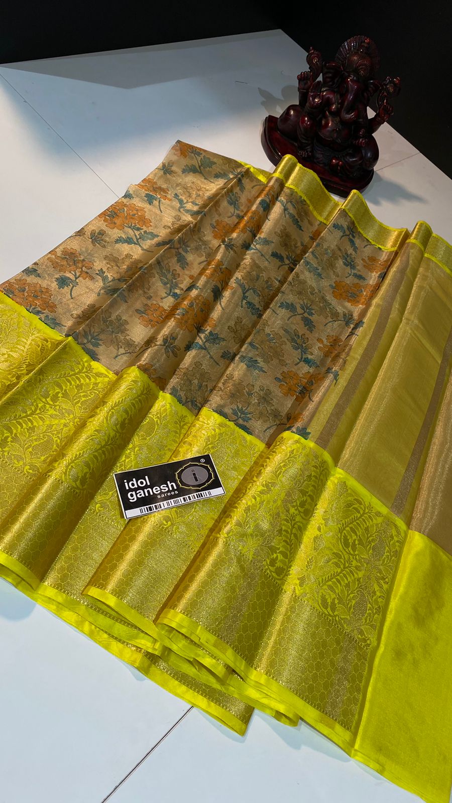 IG1709 Lite weight Kanchi weaving tissue sarees