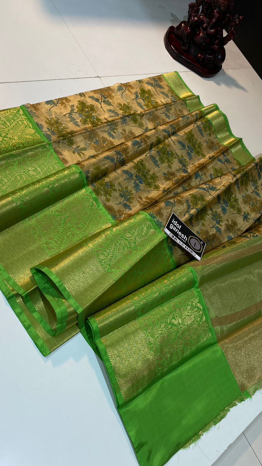 IG1709 Lite weight Kanchi weaving tissue sarees