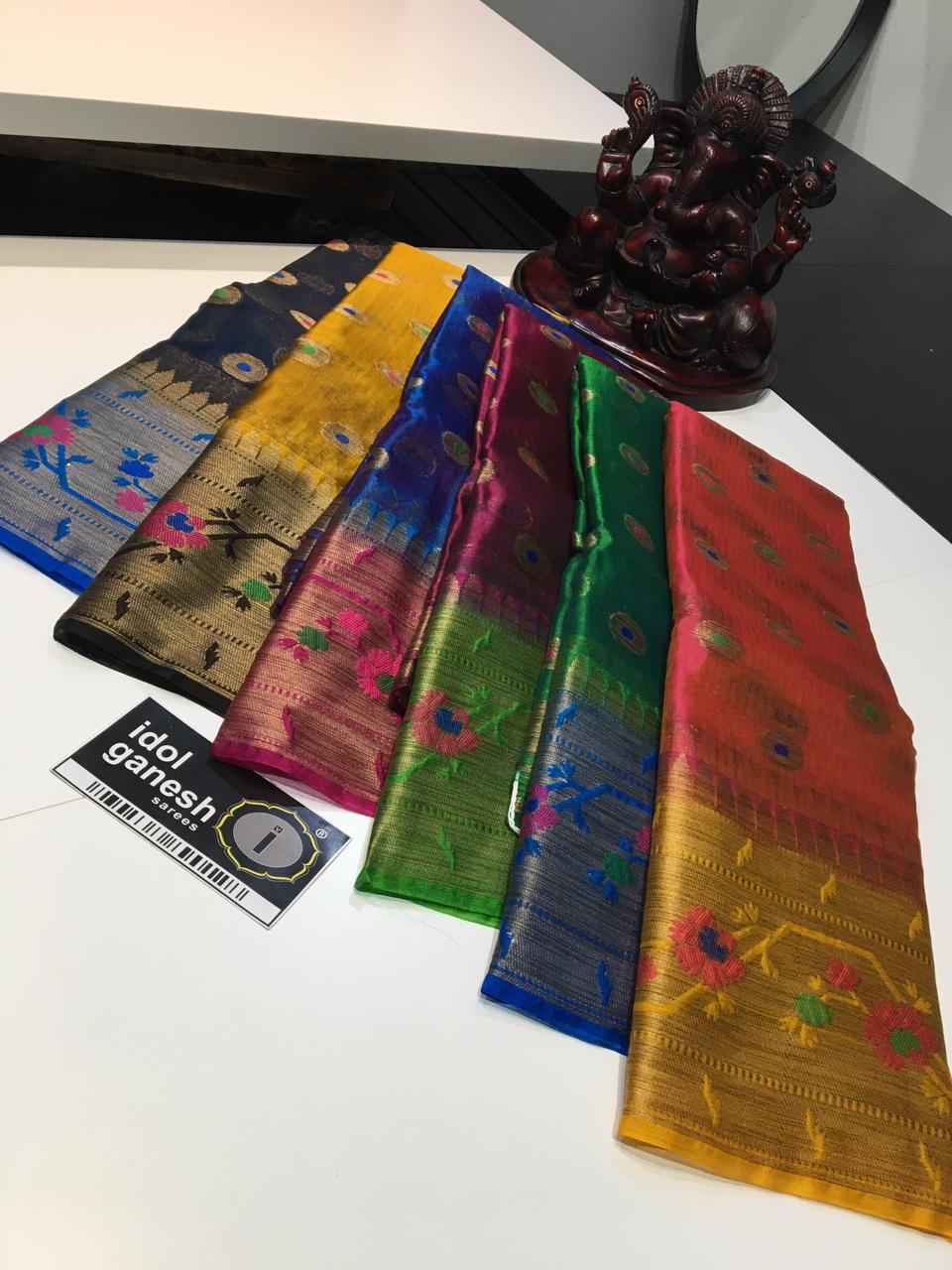 IG1729 Lite weight tissue/kora pattu 