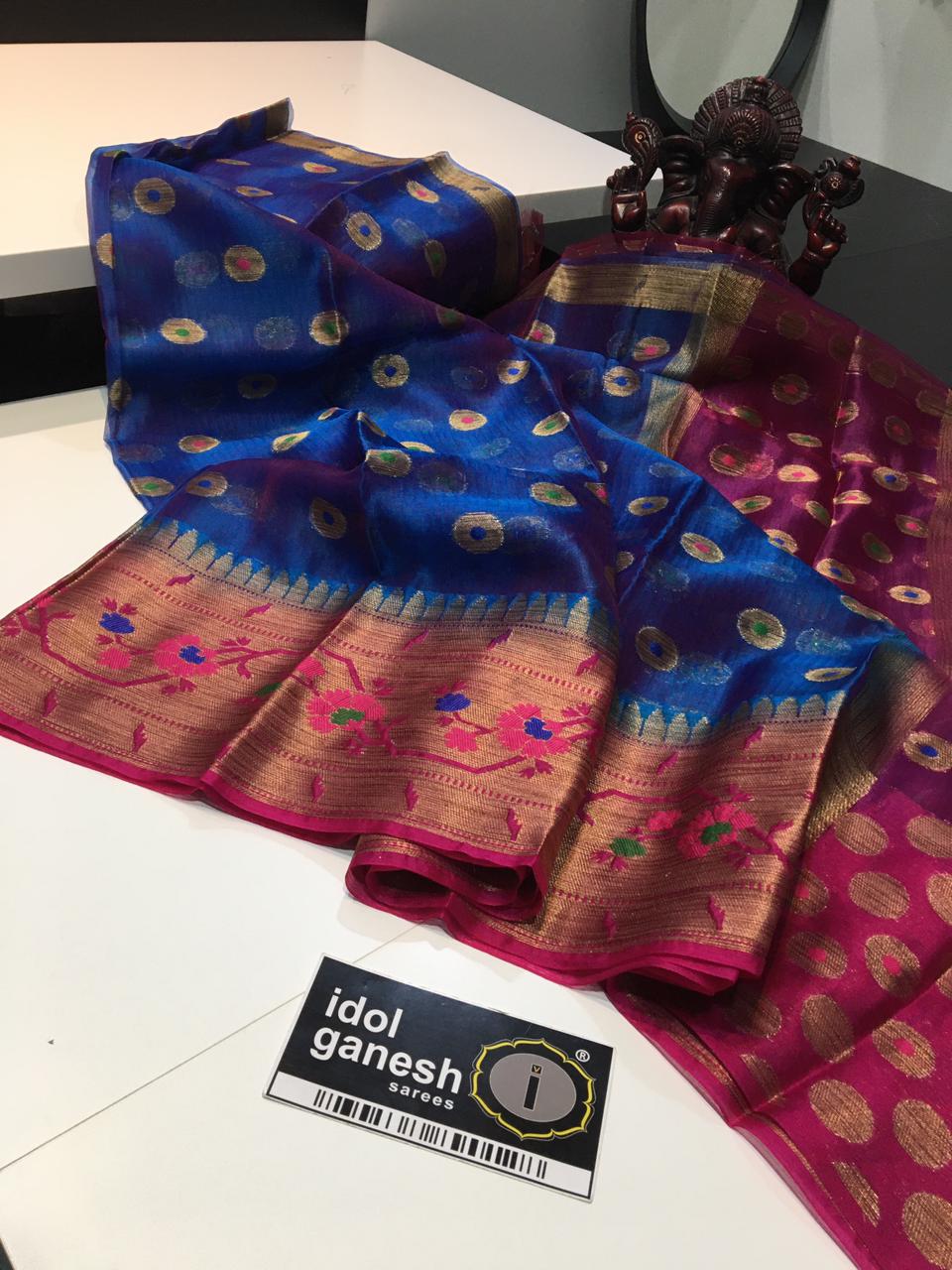 IG1729 Lite weight tissue/kora pattu 