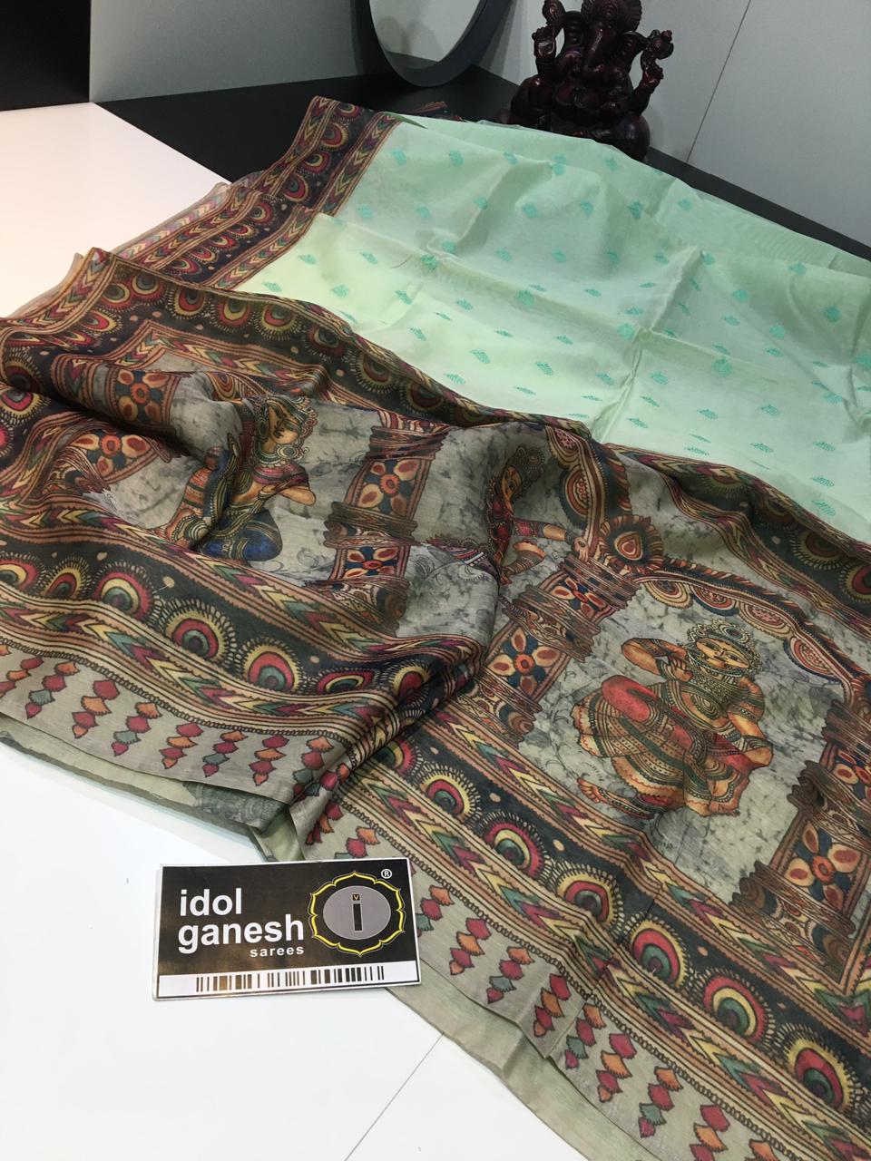 IG1731 Pure handloom chanderi