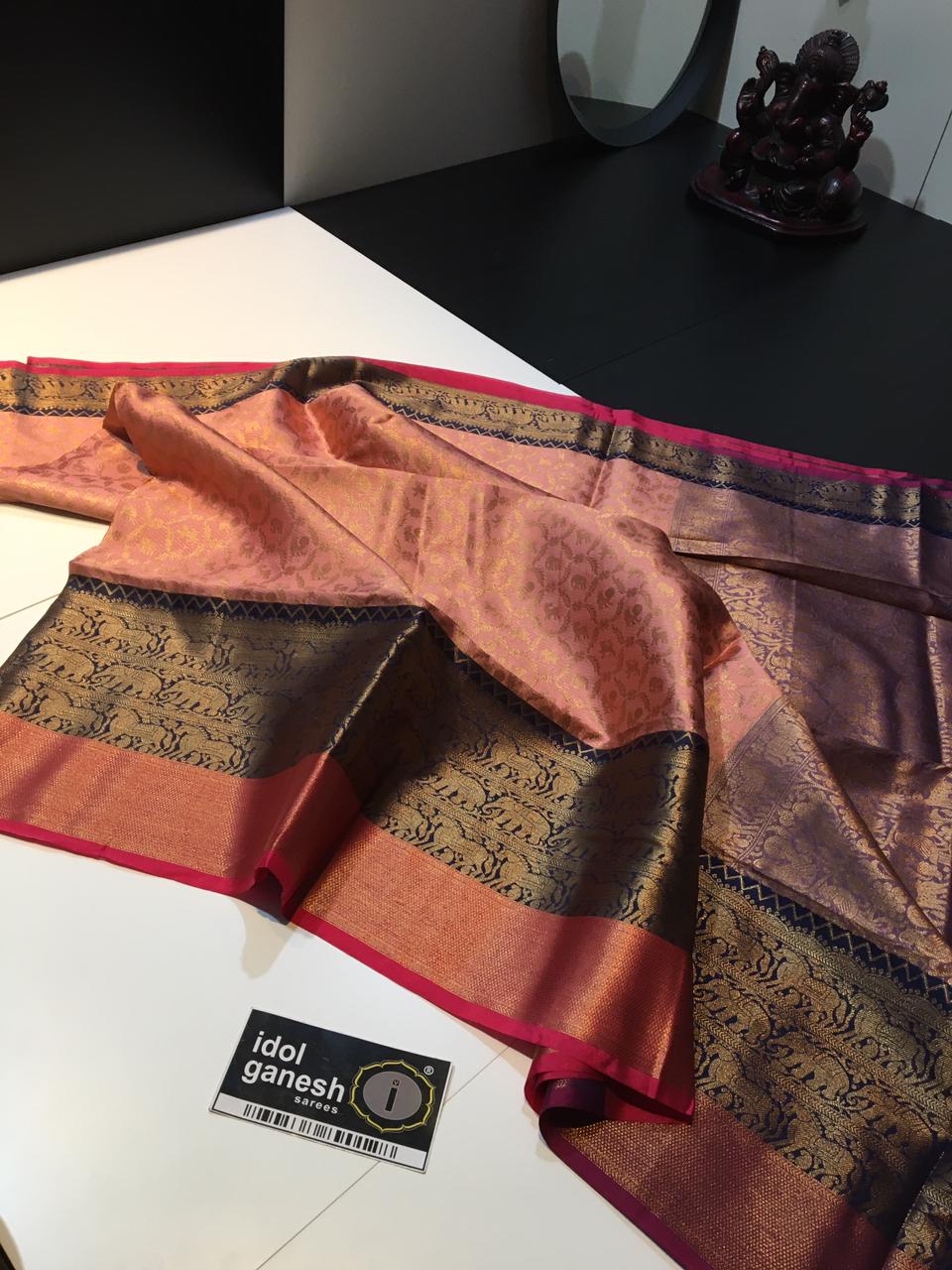 IG1789 Lite weight Kanchi style fancy pattu