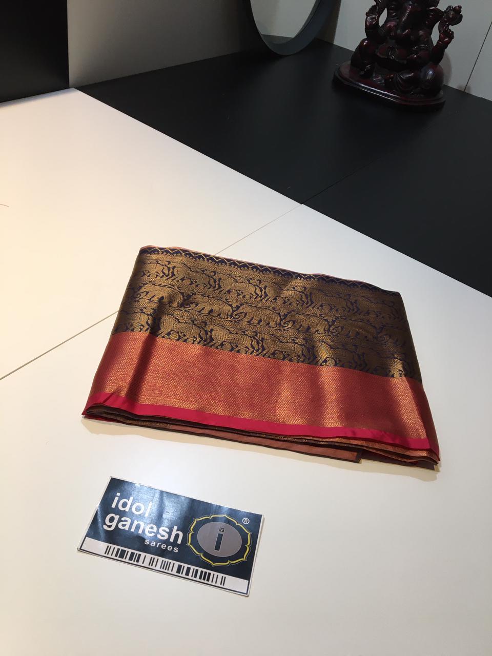 IG1789 Lite weight Kanchi style fancy pattu
