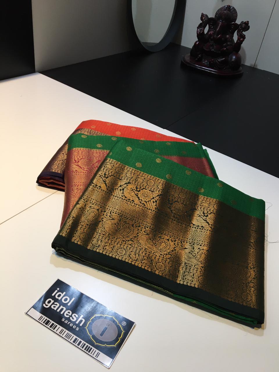 IG1791 Lite weight Kanchi double jari weaving border