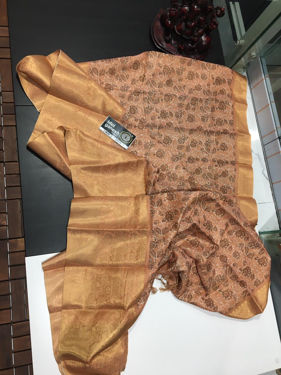 IG1801 Lite weight pure tissue/ jute pattu