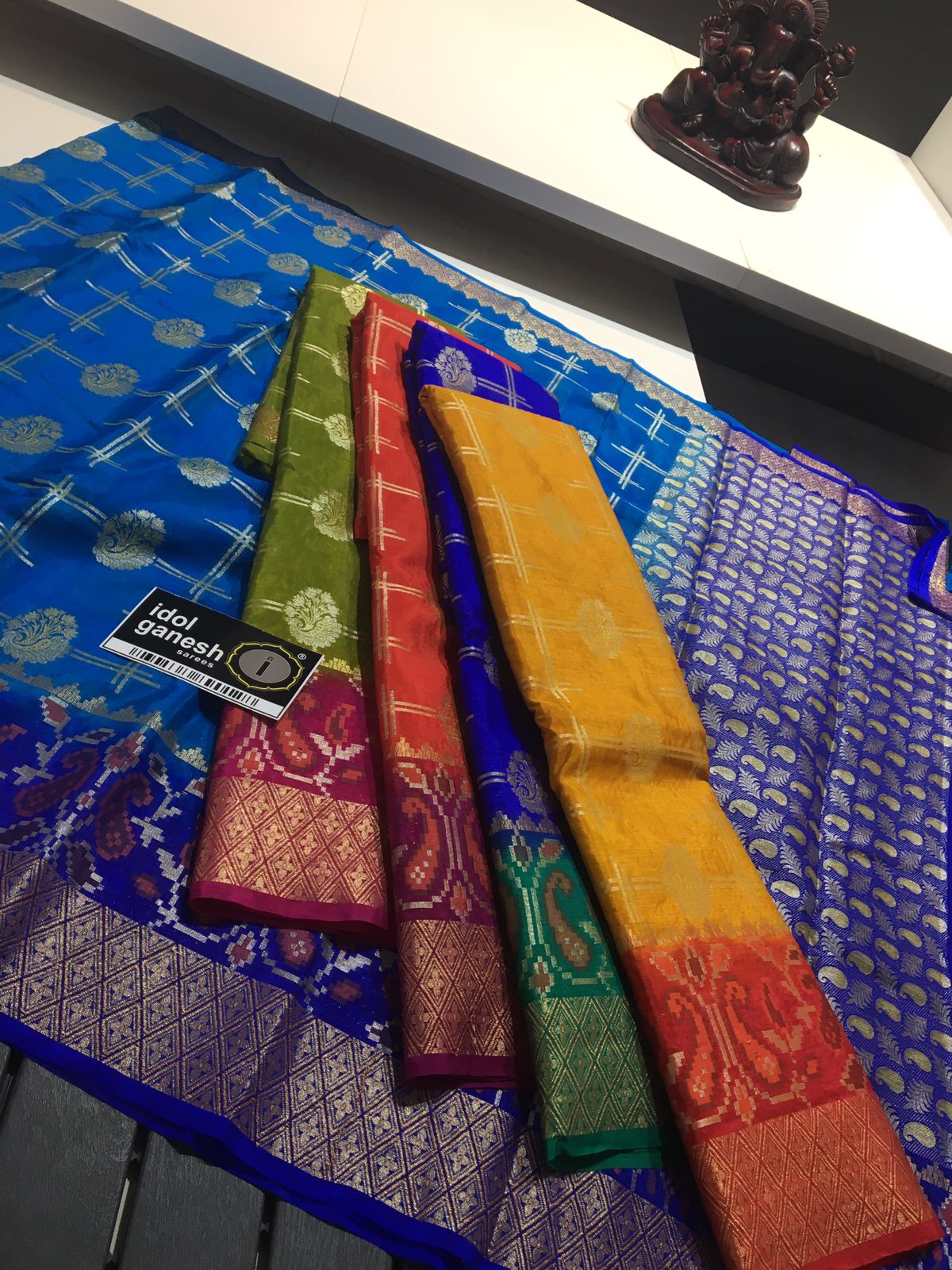 IG1835 Lite weight tussar/kora pattu