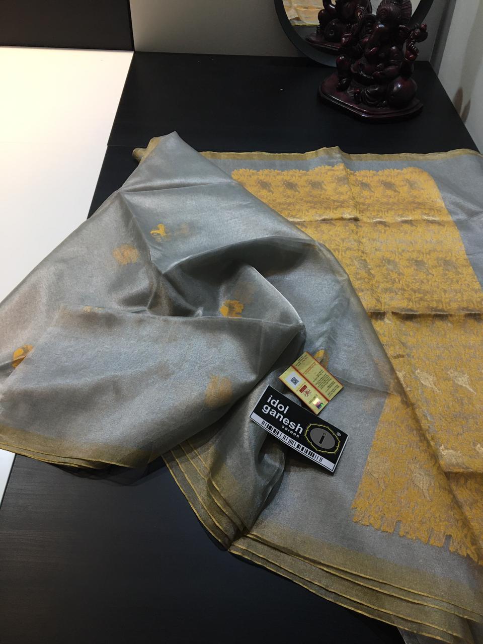 IG1868 Pure handloom tissue/tissue pattu 