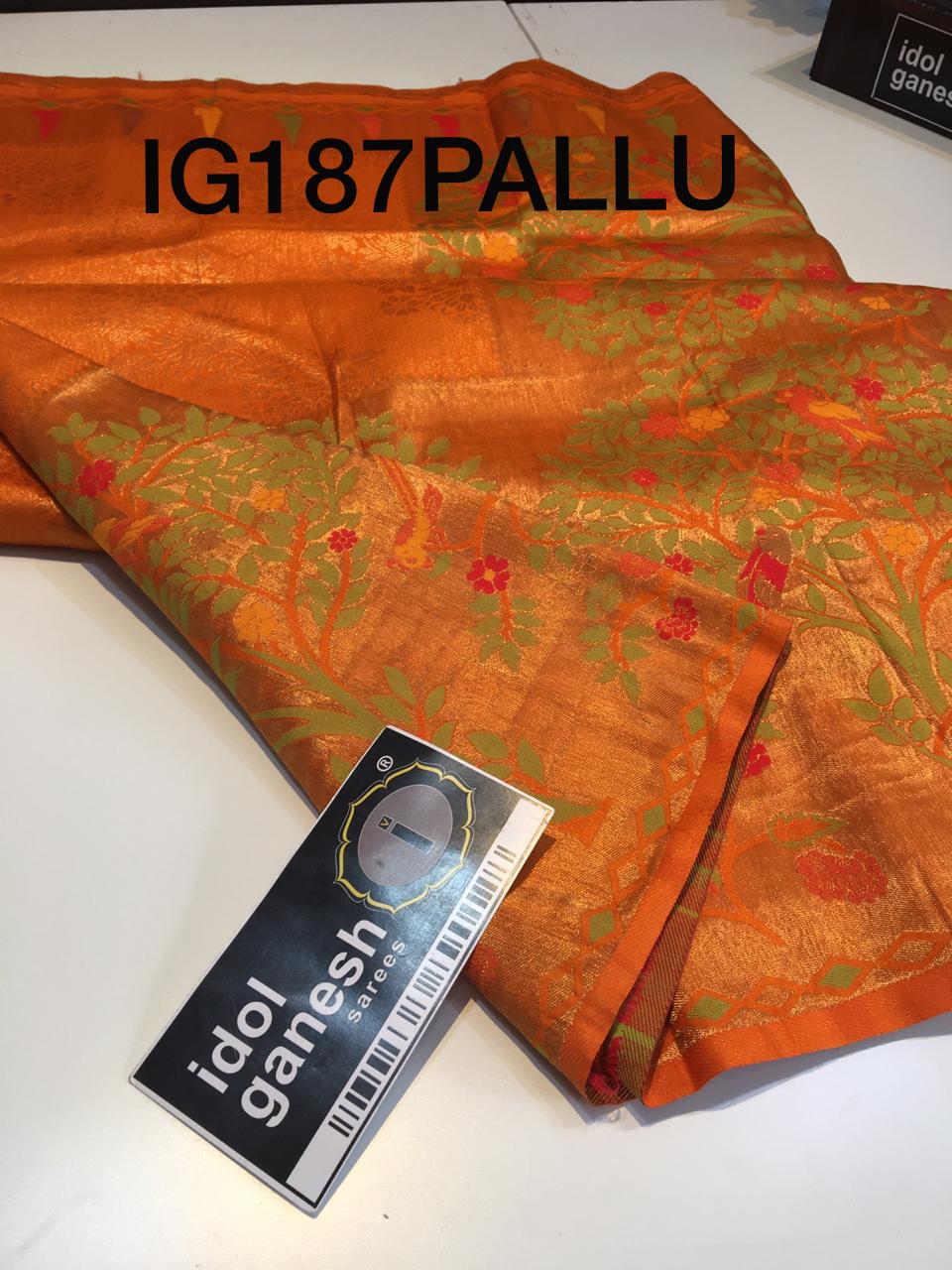 IG187 Lite weight soft paithani sarees