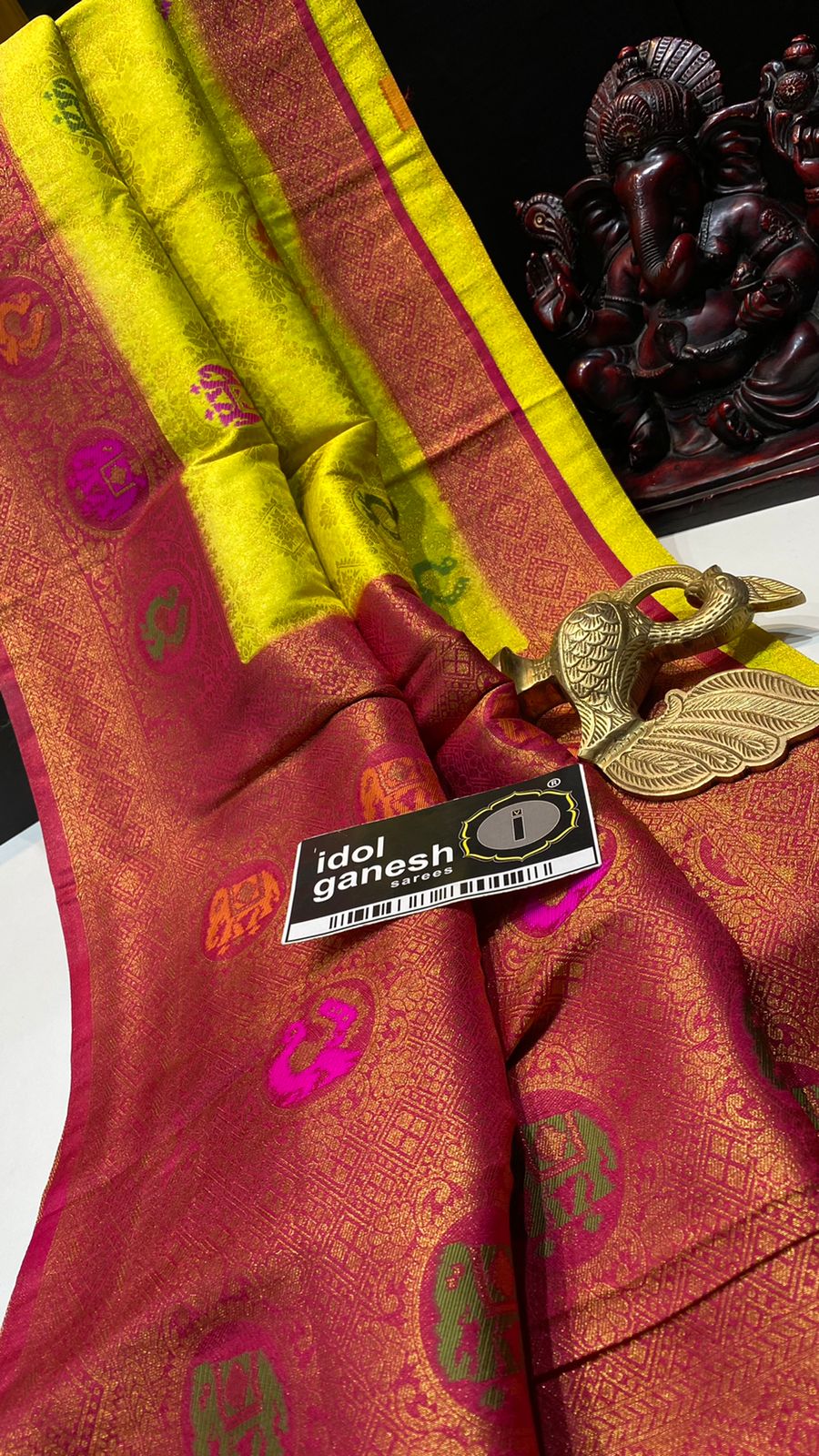 IG1872 Lite weight soft Kubera pattu