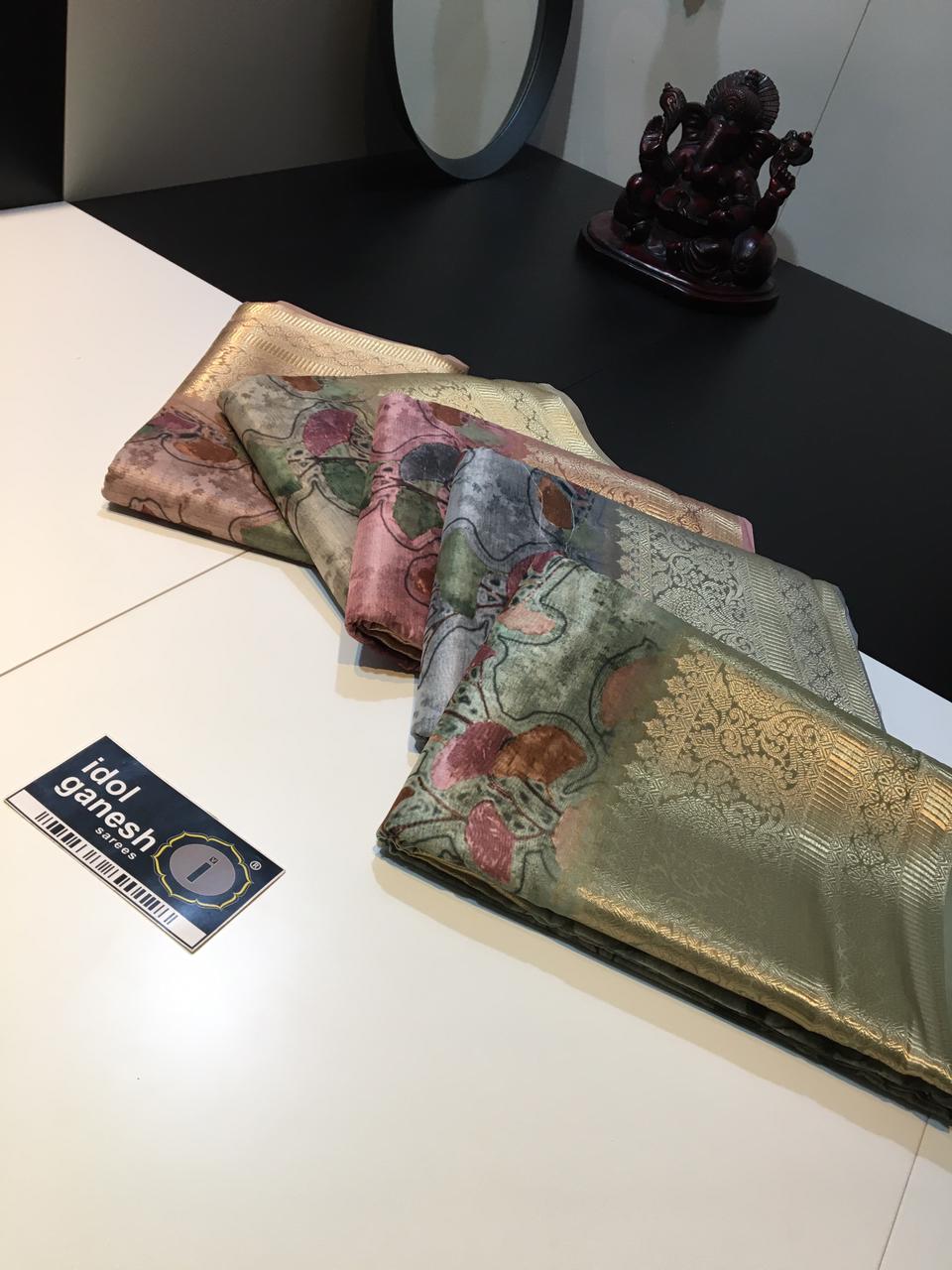 IG1903 Lite weight chanderi silk