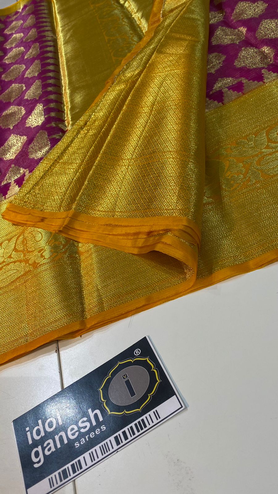 IG1940 Beautiful kanjivaram fancy pattu