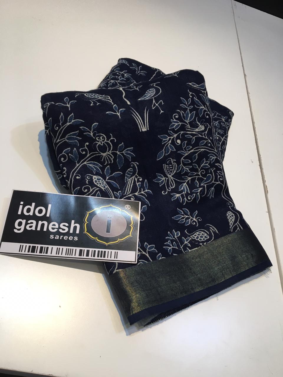 IG198 Lite weight lenin sarees