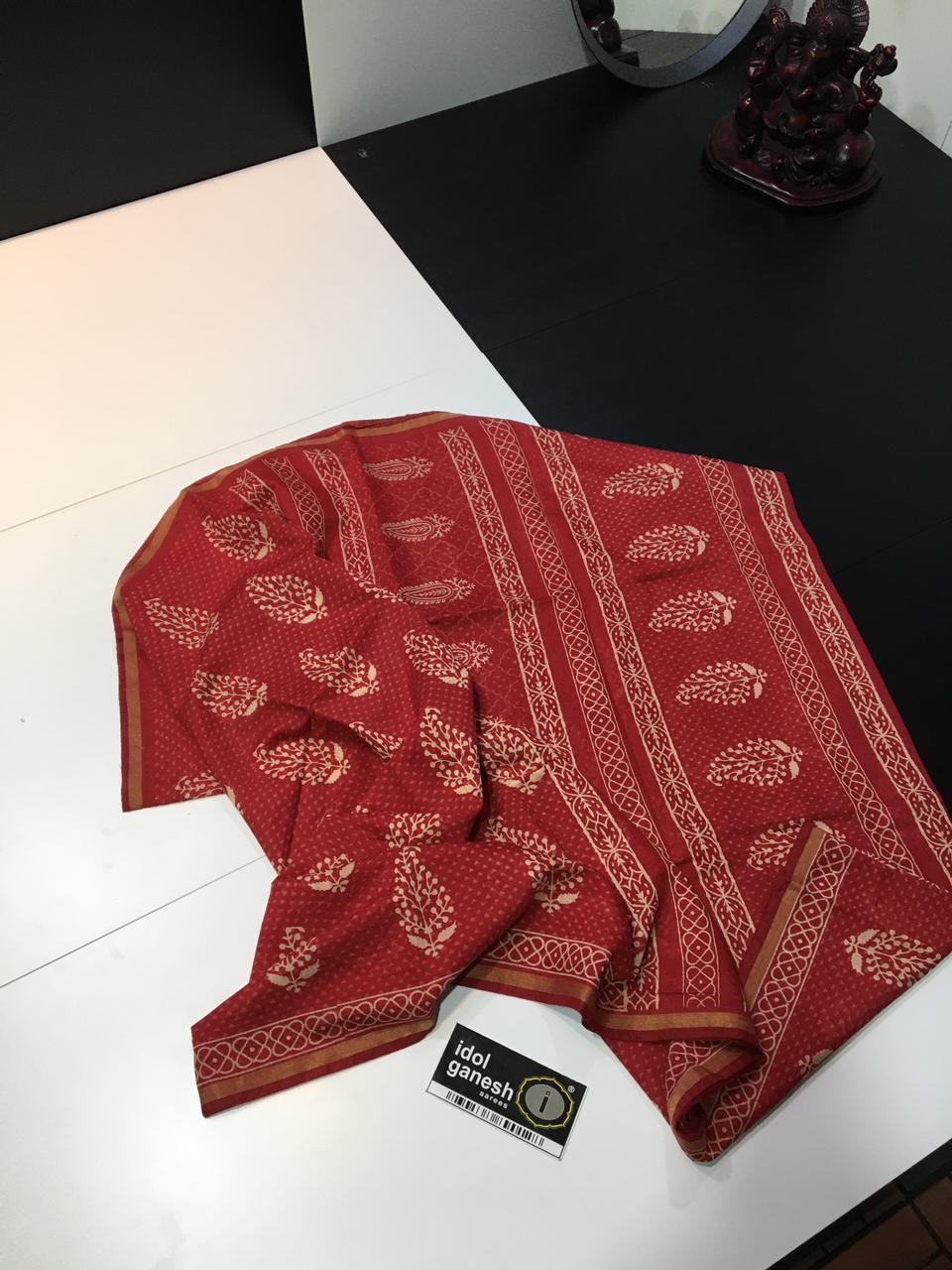 IG1992 Lite weight pure handloom chanderi