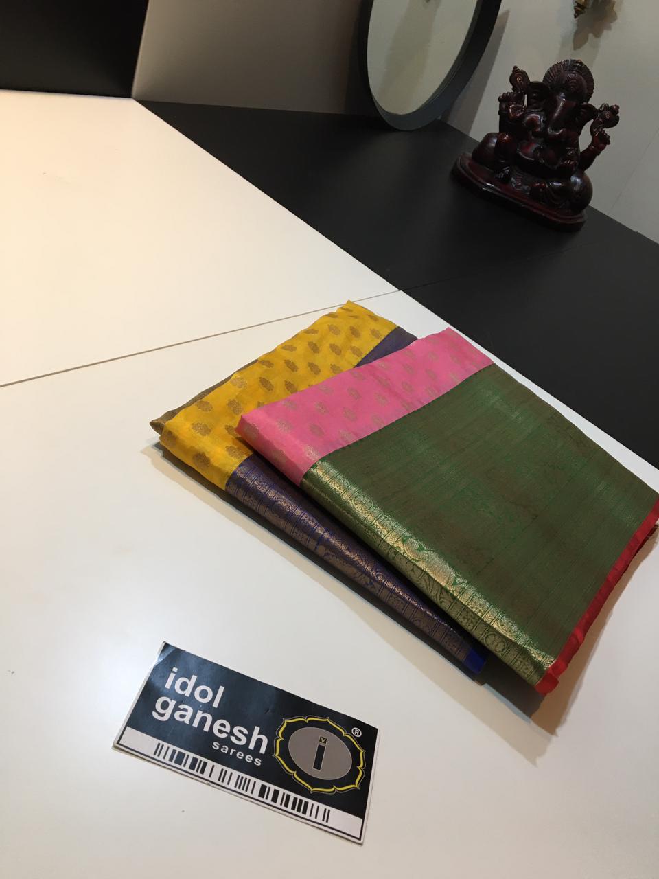 IG2077 Lite weight Kanchi style fancy pattu