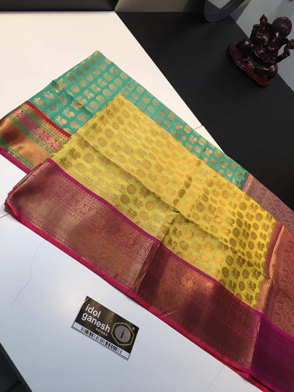 IG2085 Lite weight Kanchi style fancy pattu