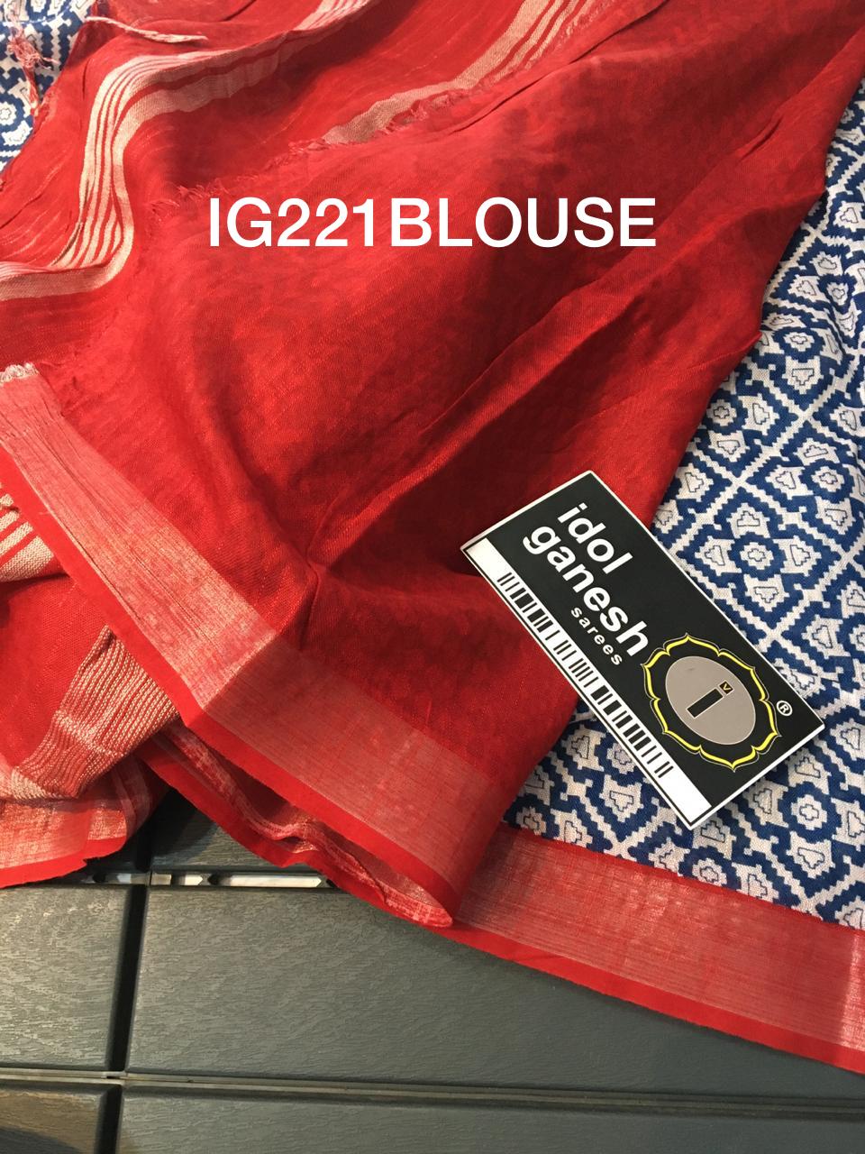 IG221 Lite weight lenin sarees