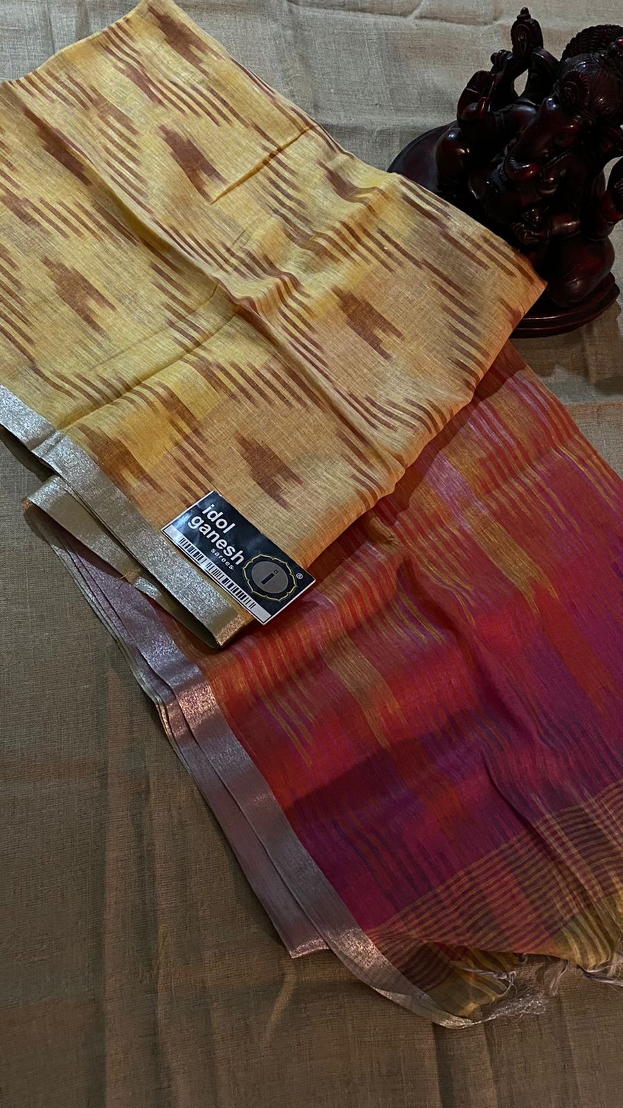 IG2260 Pure Handloom Lenin/Lenin 