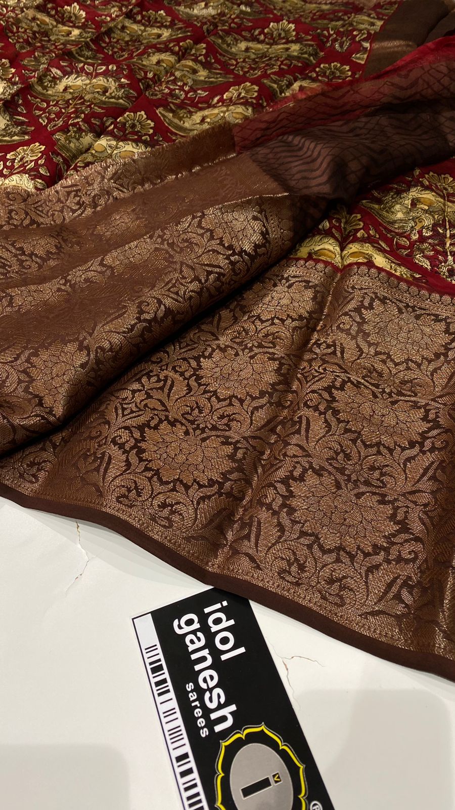 IG236 Pure hand loom chanderi kanchi