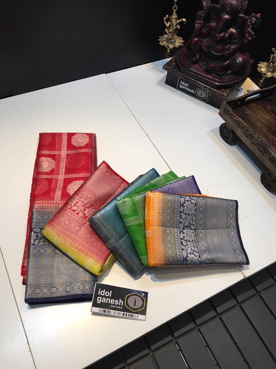 IG243 Pure silk kota sarees