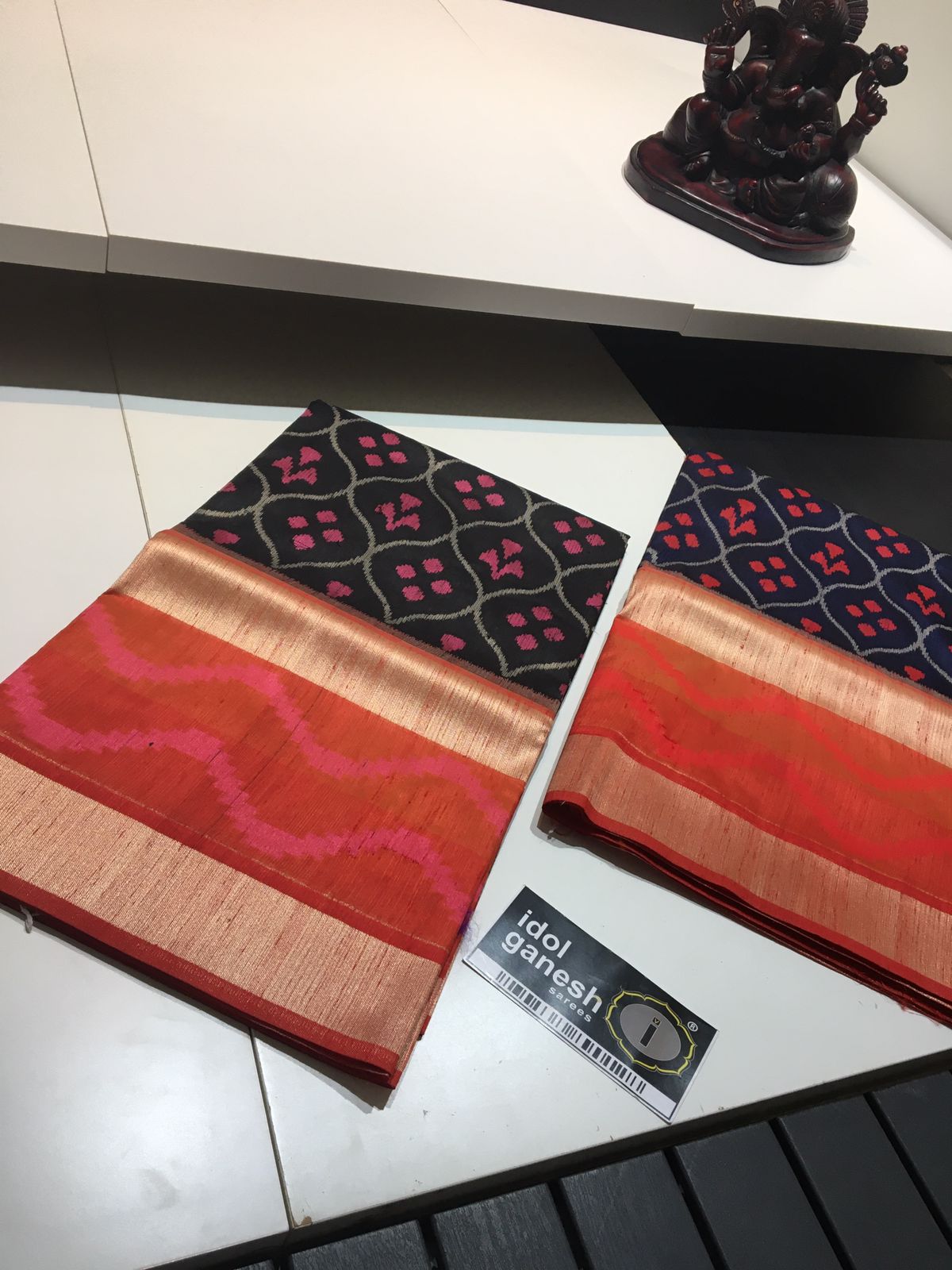 IG246 Pure hand loom jute pattu