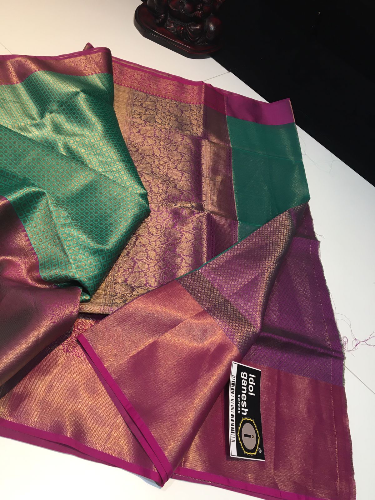 IG2461 Lite weight Kanchi style fancy Kataan Pattu