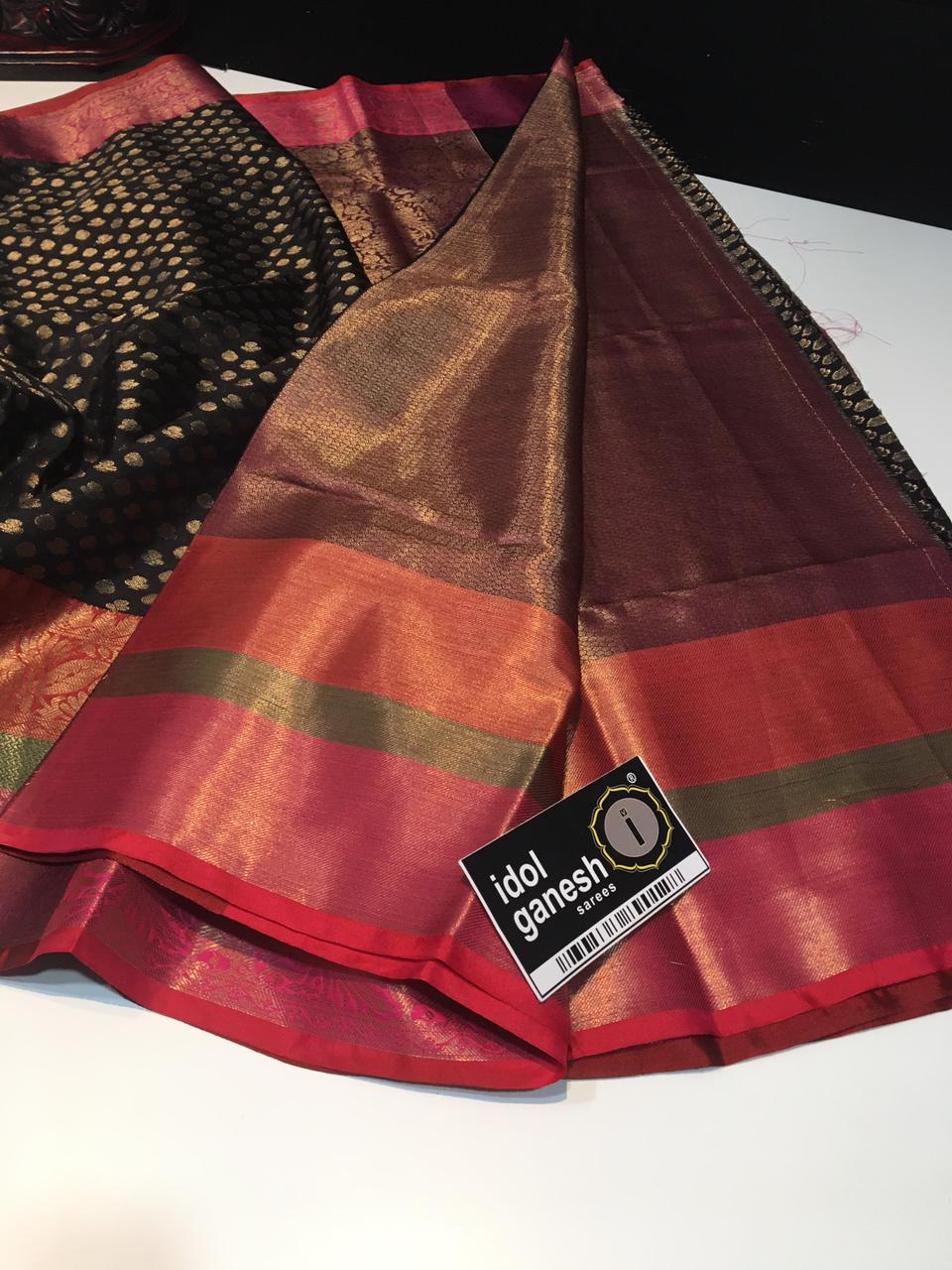 IG2462 Lite weight Kanchi style fancy Kataan Pattu