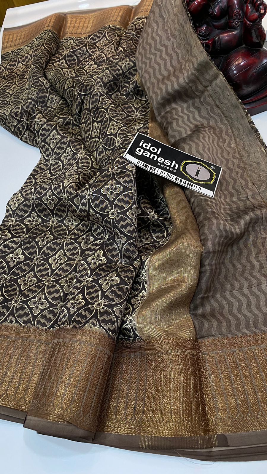 IG2489 Pure handloom Maheshwari
