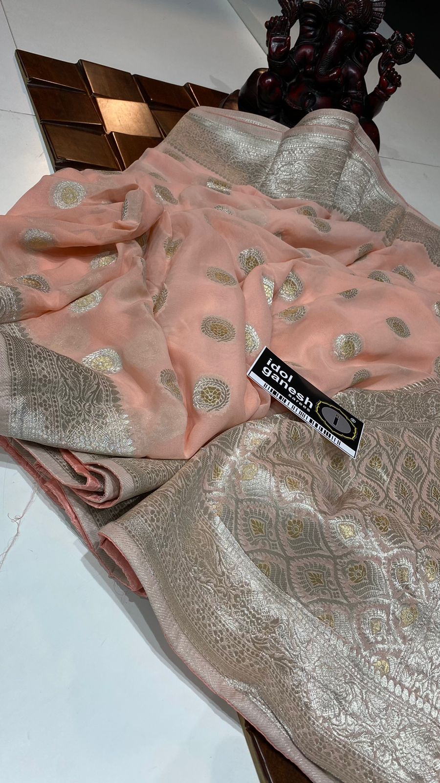 IG2585 Pure Banaras lite weight georgette