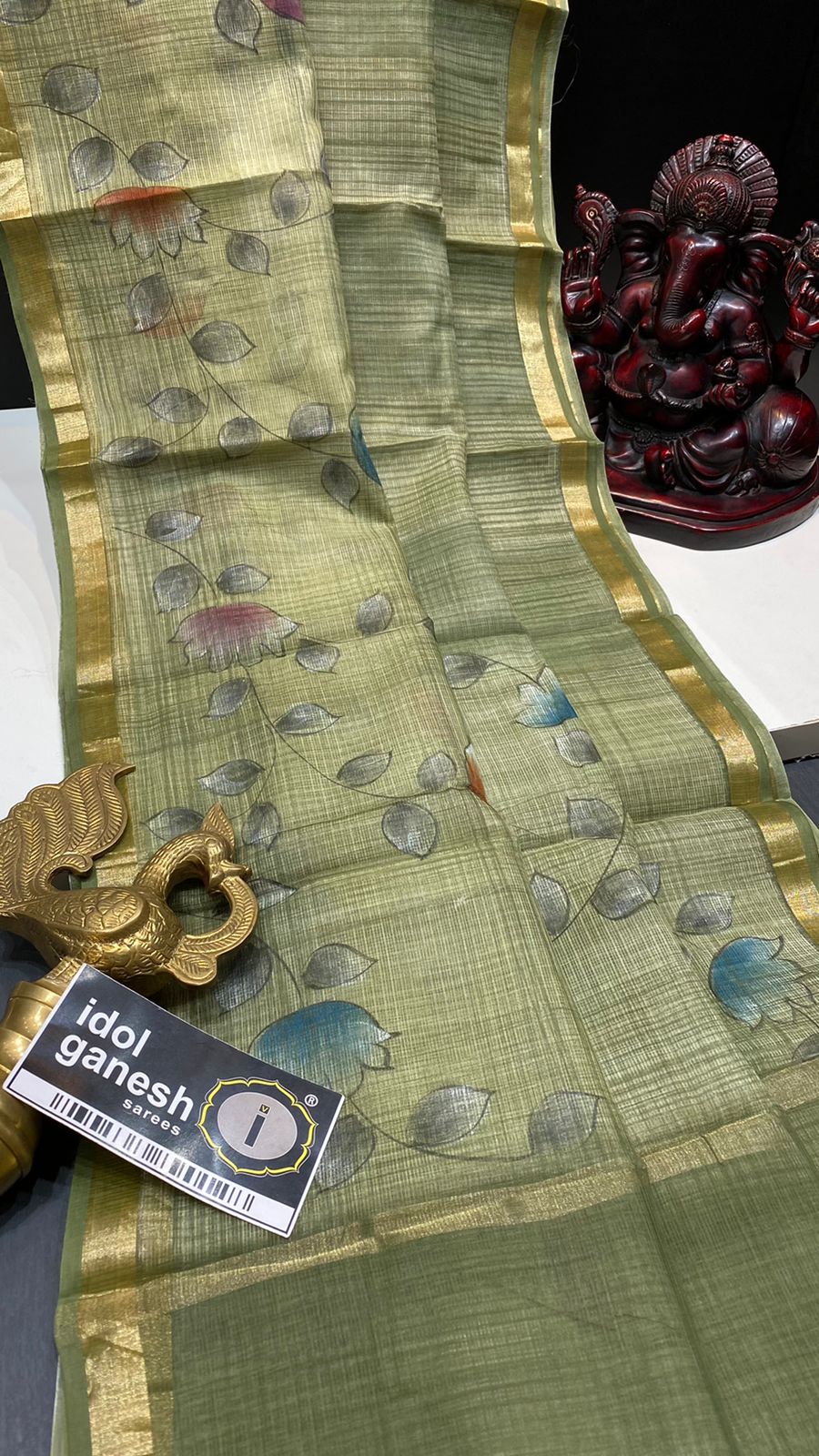 IG2655 Pure Handloom Kota sarees 