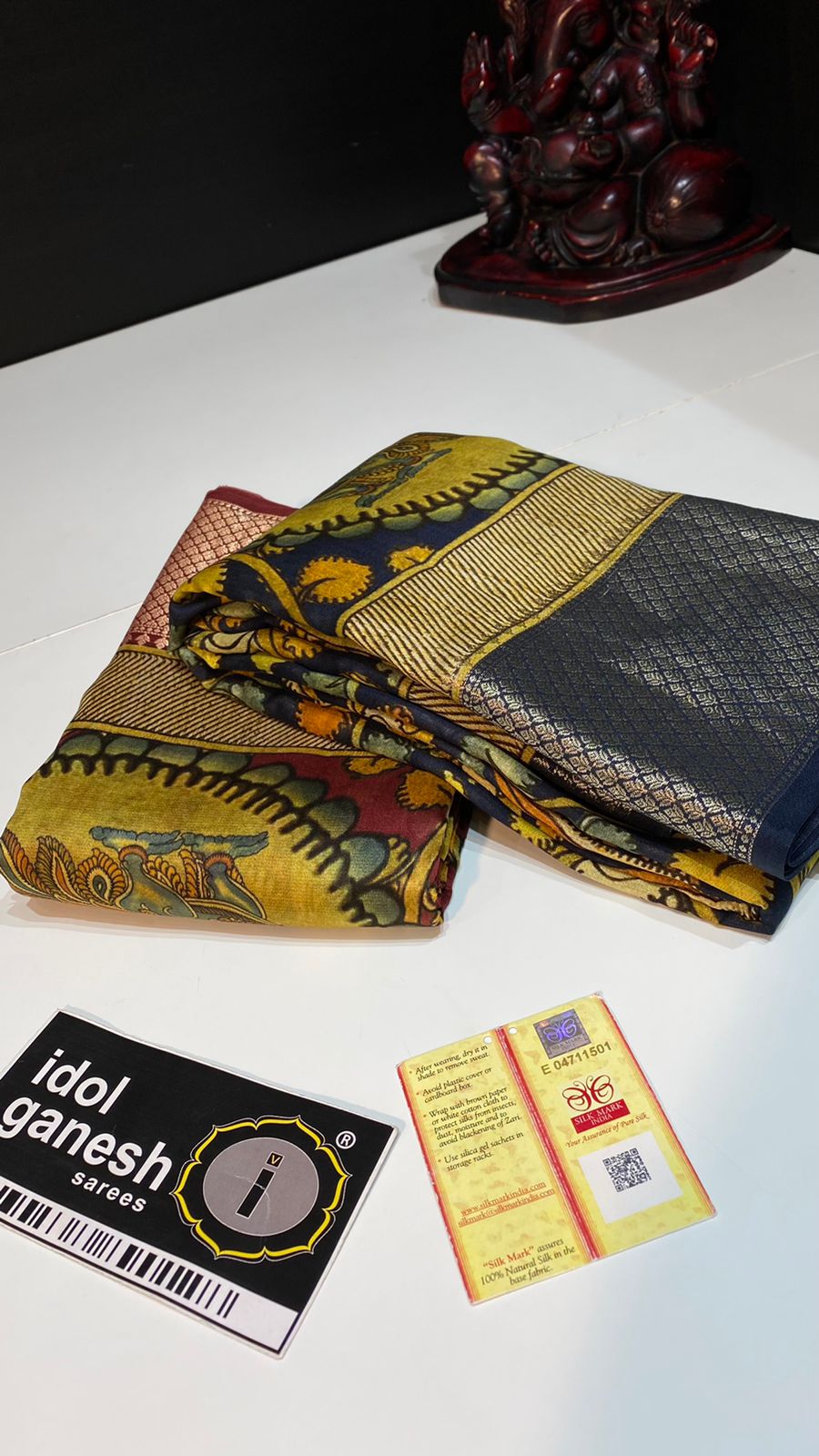IG2671 Pure handloom desi soft munga pattu 