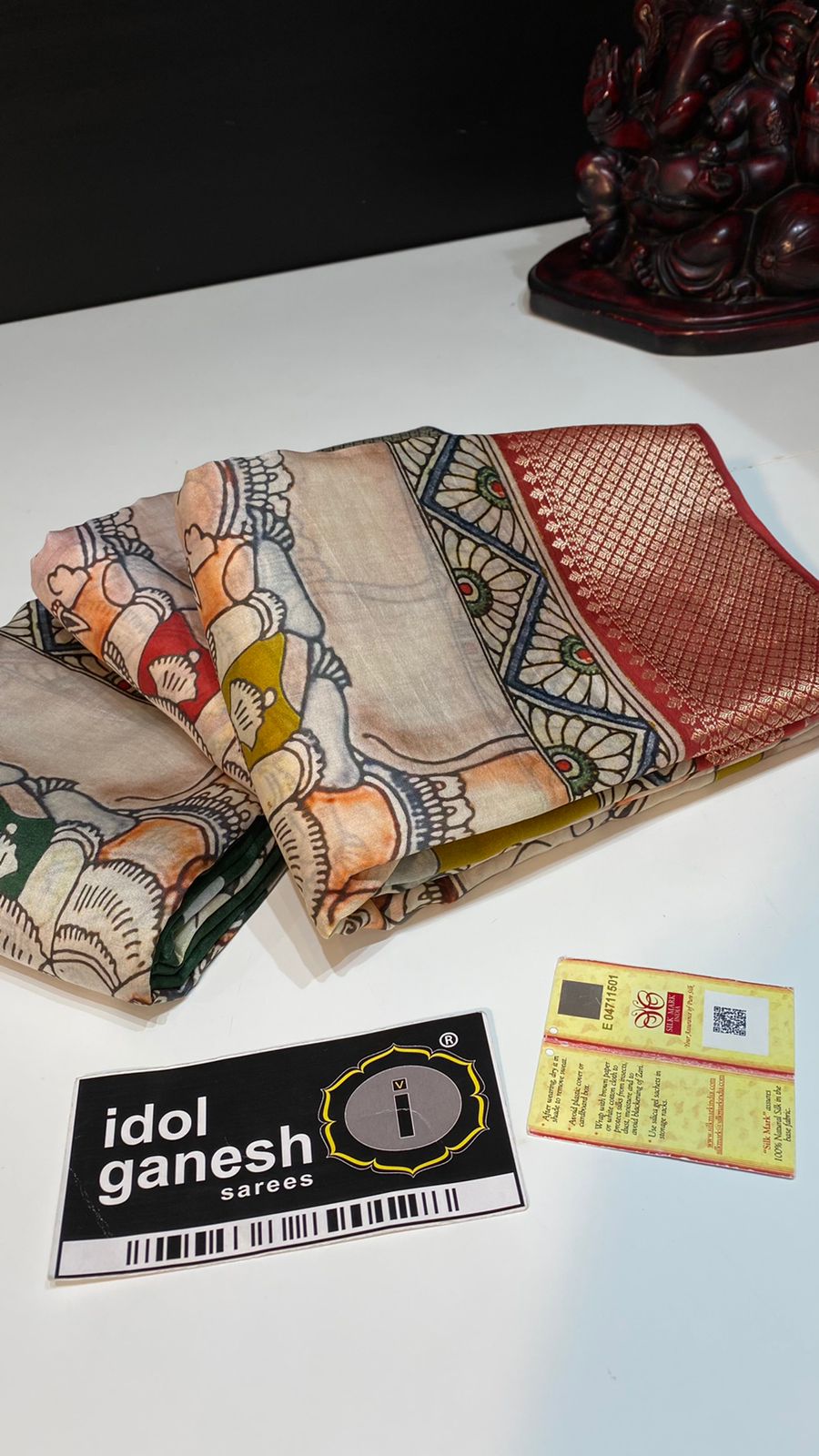 IG2672 Pure handloom desi soft munga pattu