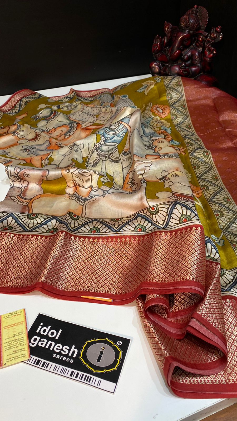 IG2672 Pure handloom desi soft munga pattu