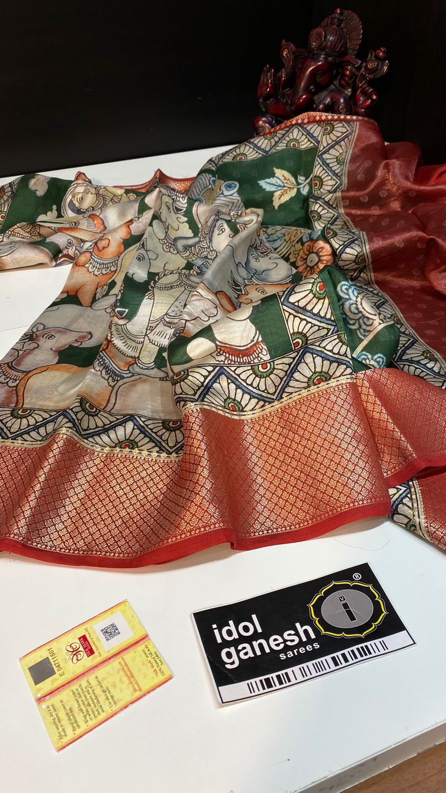 IG2672 Pure handloom desi soft munga pattu