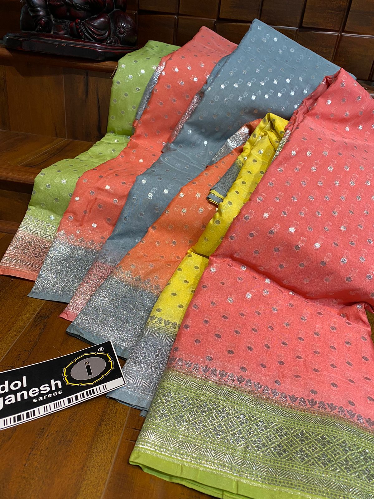 IG2735 Lite weight pure crape Georgette