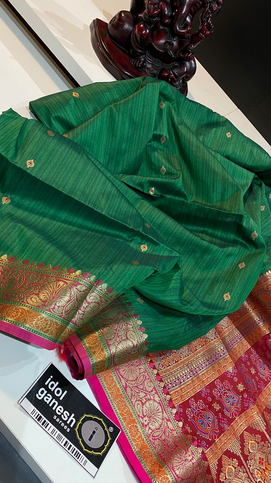 IG2886 Lite weight pure soft mutka pattu 