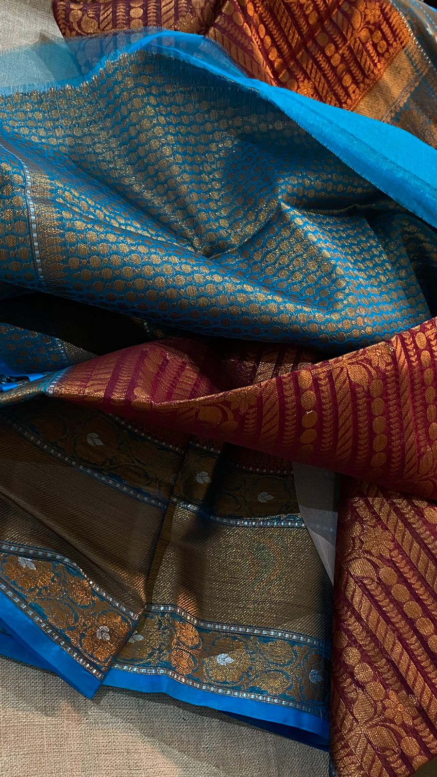 IG3002 Lite weight fancy Kanchi kora pattu