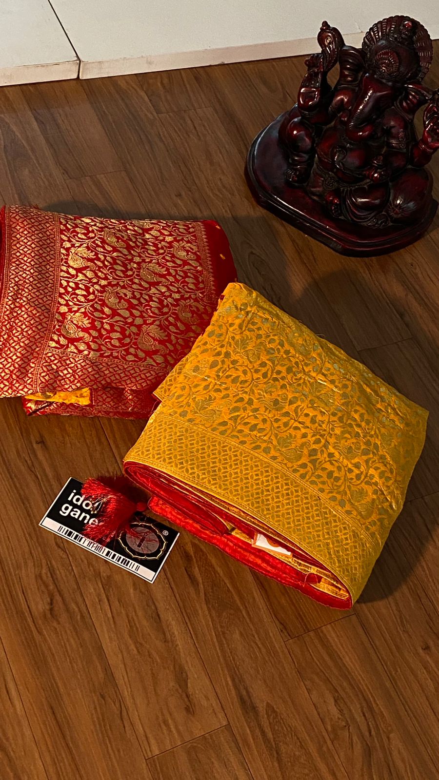 IG3064 Pure soft munga silk pattu