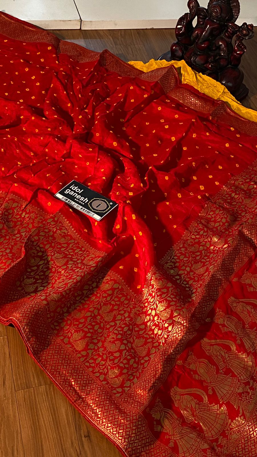 IG3064 Pure soft munga silk pattu