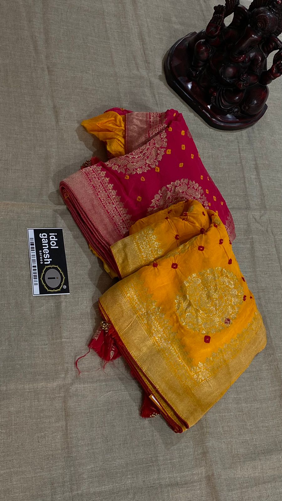 IG3065 Pure soft munga silk pattu