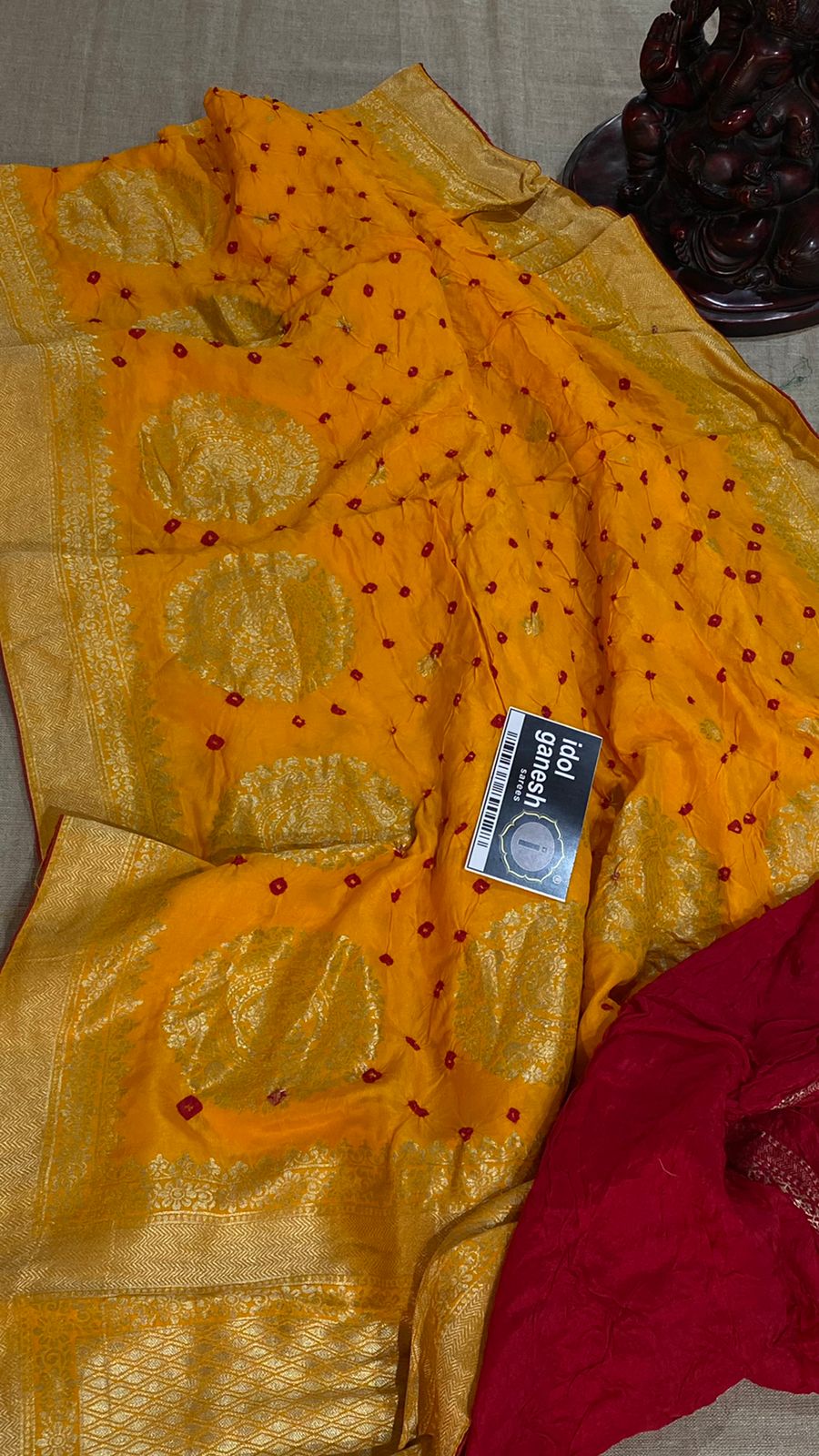 IG3065 Pure soft munga silk pattu