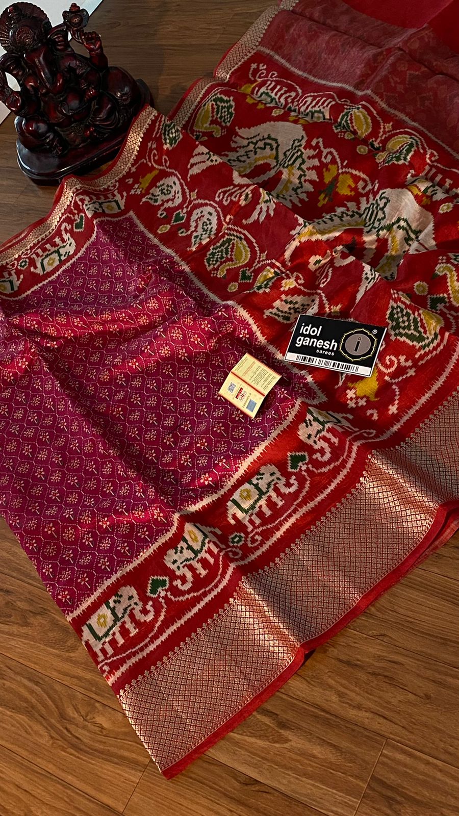 IG3116 Pure handloom chiniya pattu 