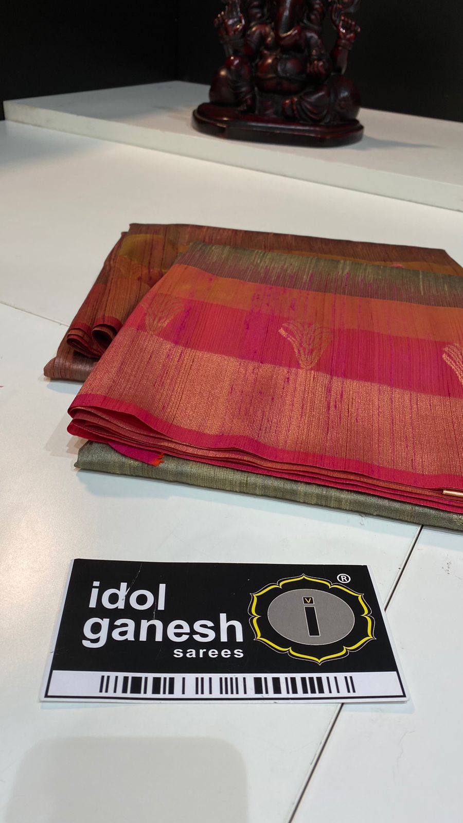IG3140 Pure handloom soft jute pattu
