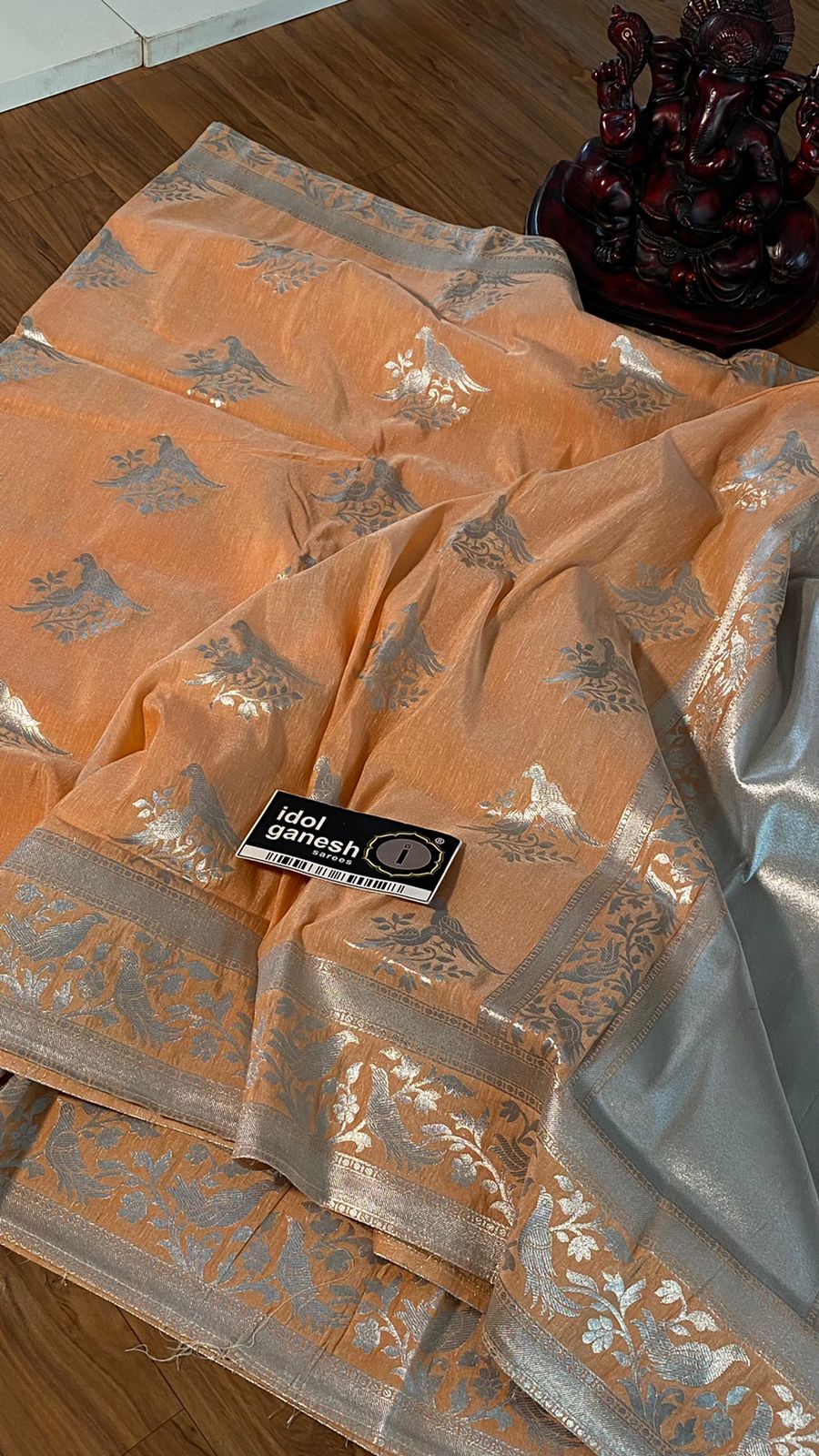 IG3149 Pure silk Lenin pattu 