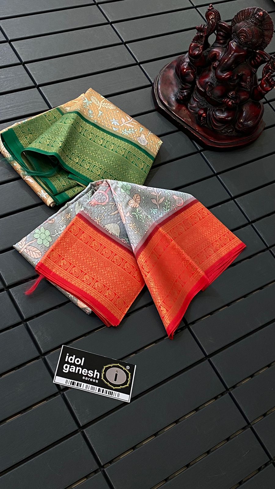 IG3212 Lite weight kanjivaram silk pattu