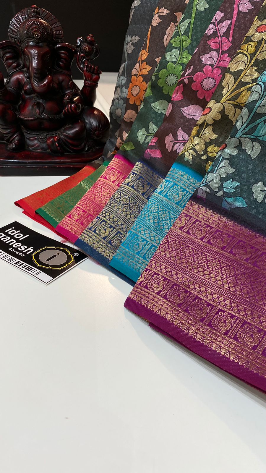 IG3214 Lite weight kanjivaram silk pattu