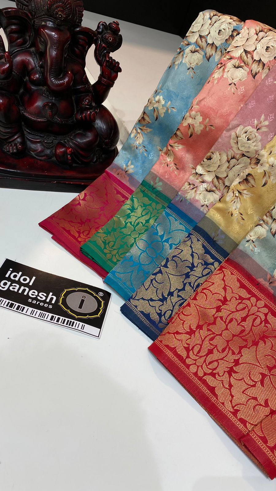 IG3215 Lite weight kanjivaram silk pattu