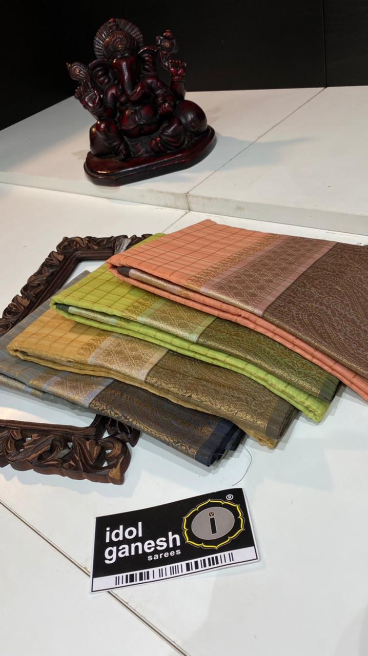IG3261 Lite weight khadi pattu 